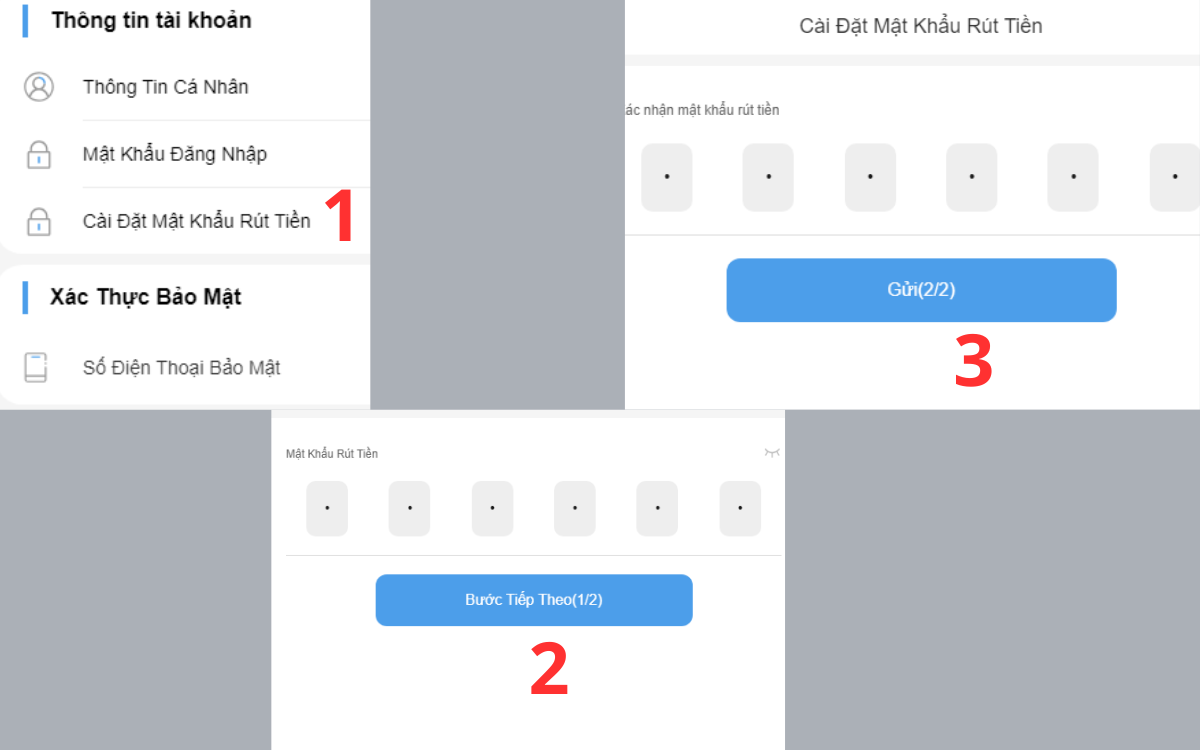 đăng ký 8xbet - cách mở tài khoản 8xbet nhanh chóng với 3 bước 4 cài đặt mã pin rút tiền