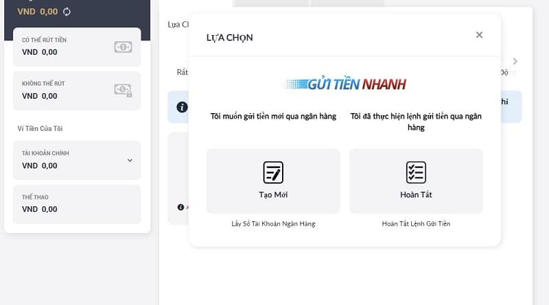 hướng dẫn nạp tiền thành công trên nhà cái m88: bước đơn giản để nạp tiền một cách hiệu quả 2 chọn nạp tiền qua ngân hàng