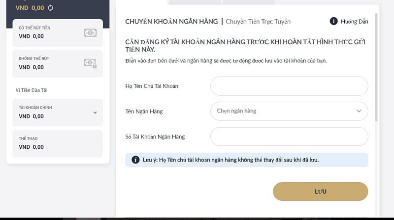 hướng dẫn nạp tiền thành công trên nhà cái m88: bước đơn giản để nạp tiền một cách hiệu quả 4 đăng ký tài khoản ngân hàng