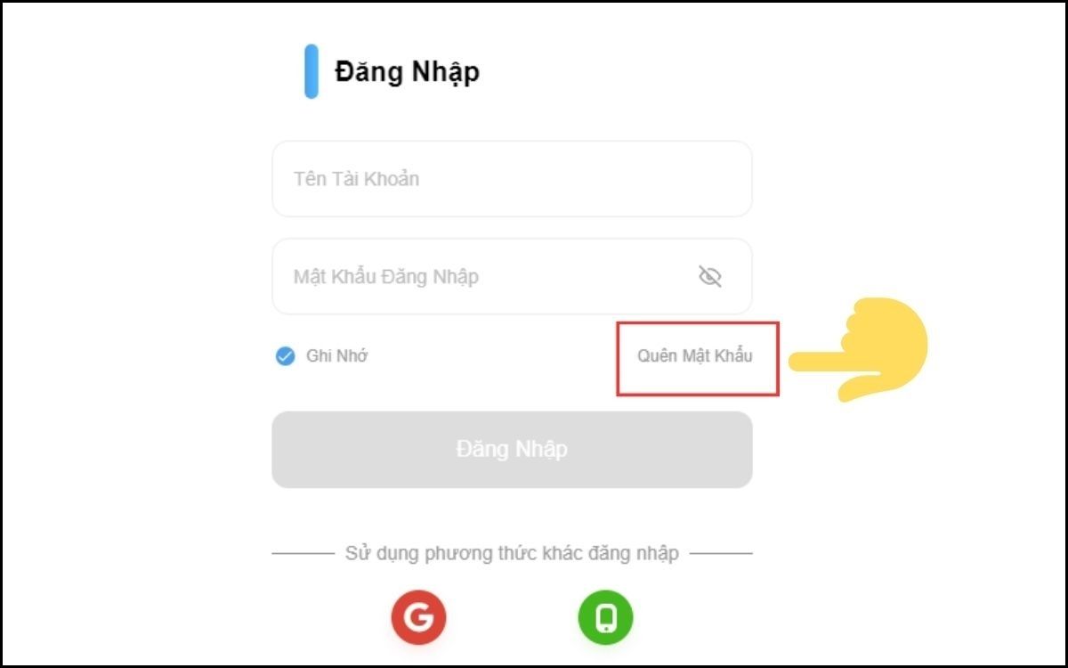 quên mật khẩu 8xbet - hướng dẫn cách lấy lại mật khẩu 8xbet nhanh chóng 1 sử dụng chức năng quên mật khẩu 8xbet