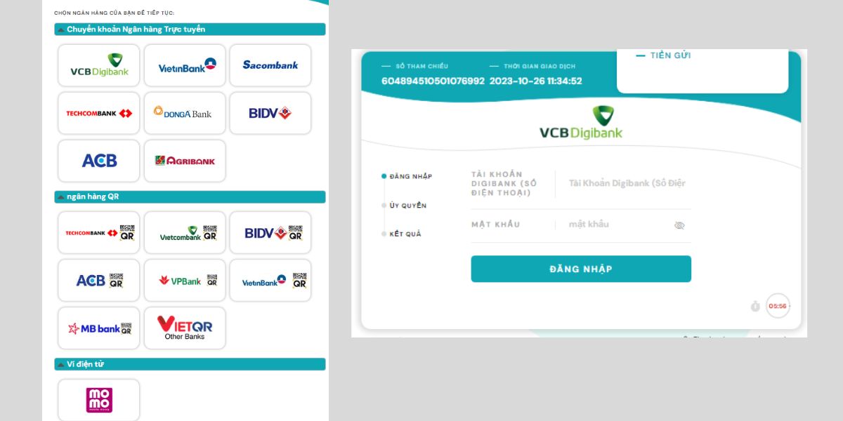 hướng dẫn nạp tiền kto nhanh chóng trong 3 bước 5 đăng nhập internet banking để nạp tiền kto