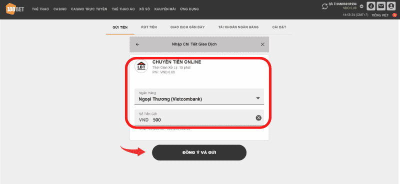 6 cách nạp tiền vào 188bet nhanh chóng và hiệu quả nhất trong thời điểm hiện tại 3 nạp tiền 188bet qua hình thức chuyển tiền online