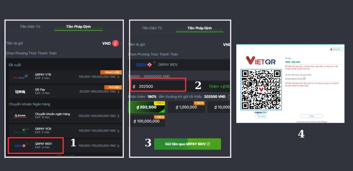 nạp tiền bc game - hướng dẫn gửi tiền bc game trong 3 phút 5 nạp tiền bằng chuyển khoản ngân hàng
