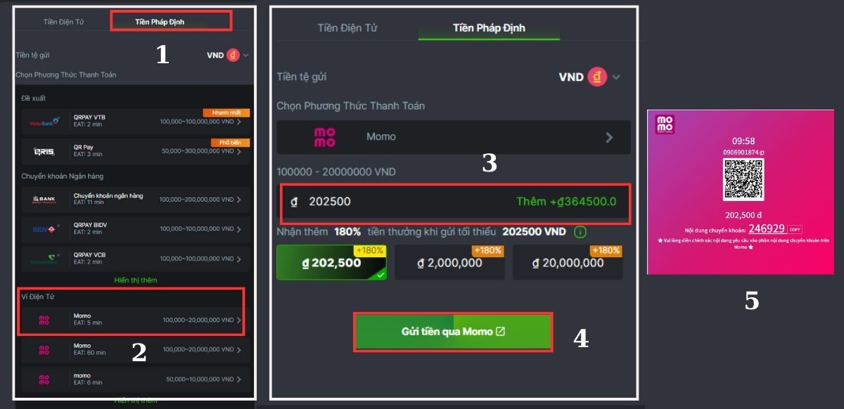nạp tiền bc game - hướng dẫn gửi tiền bc game trong 3 phút 4 nạp tiền bc game qua ví điện tử