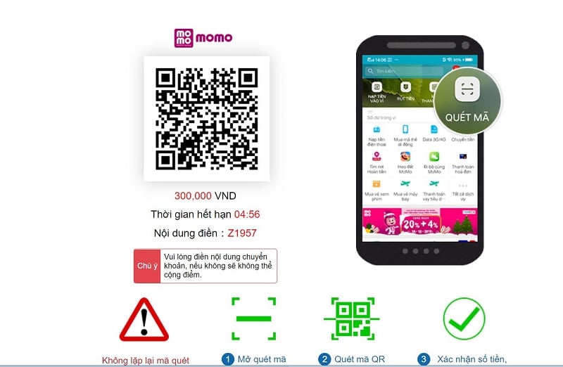 hướng dẫn nạp tiền thành công trên nhà cái m88: bước đơn giản để nạp tiền một cách hiệu quả 6 quét mã qr nạp tiền m88 qua momo