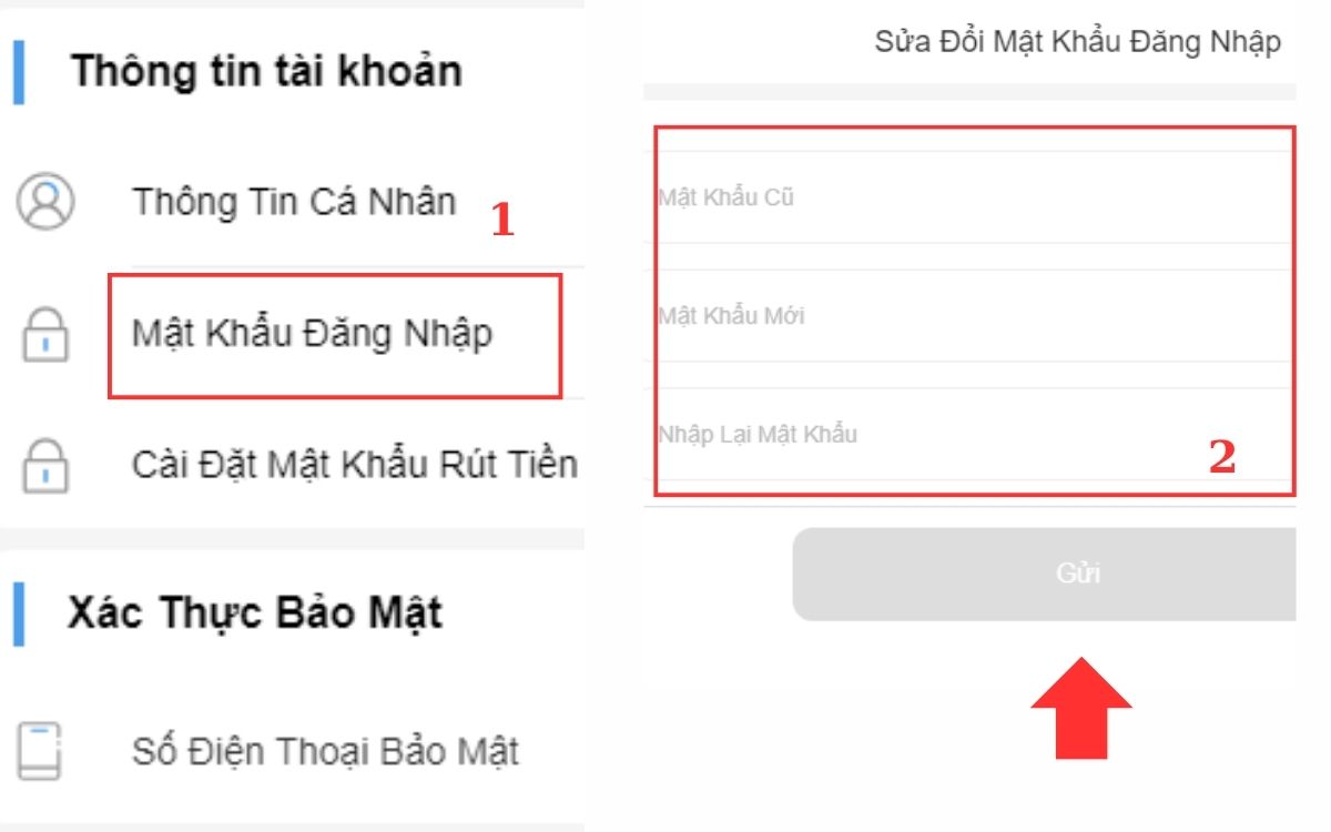 đăng ký 8xbet - cách mở tài khoản 8xbet nhanh chóng với 3 bước 3 thay đổi mật khẩu đăng nhập 8xbet