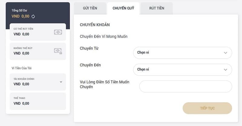 cách rút tiền m88 từ a đến z 1 thực hiện chuyển quỹ