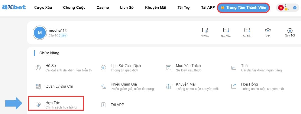 đại lý 8xbet là gì? cách trở thành đại lý chính thức tại 8xbet 1 trang đăng ký đại lý 8xbet