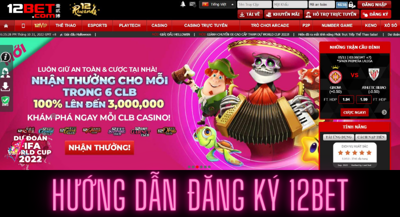 tạo tài khoản 12bet dễ dàng và nhanh chóng cho người mới 10 hướng dẫn đăng ký 12bet