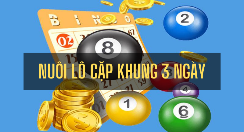 nuôi lô cặp khung 3 ngày